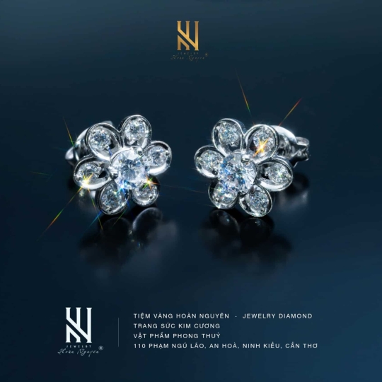 BÔNG TAI VÀNG ITALY 750 MẪU 166