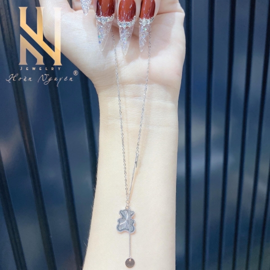 SET DÂY CHUYỀN VÀNG ITALY 750 MẪU 32