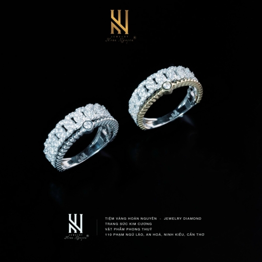 NHẪN VÀNG ITALY 750 - MẪU 3