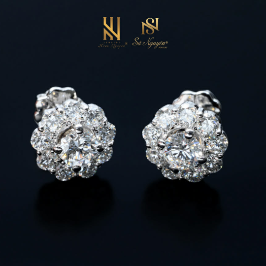 BÔNG TAI VÀNG ITALY 750 MẪU 228