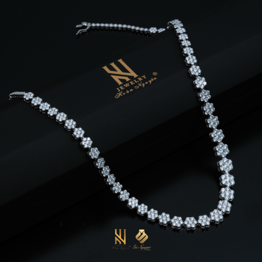 SET DÂY CHUYỀN VÀNG ITALY 750 MẪU 377
