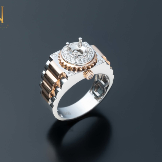 NHẪN VÀNG ITALY 750 - MẪU 319
