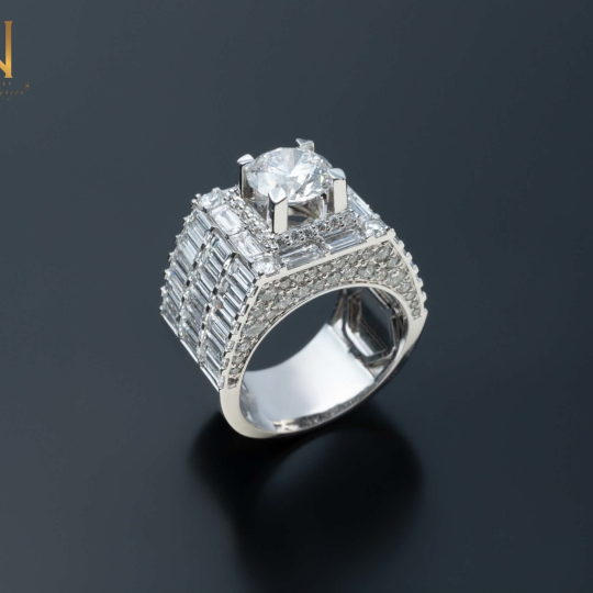 NHẪN VÀNG ITALY 750 - MẪU 322