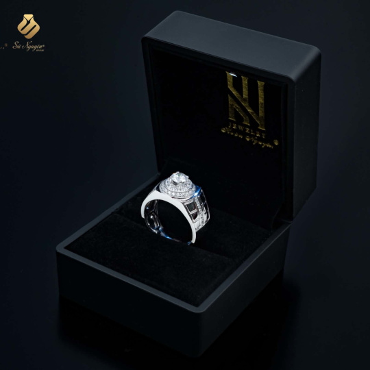 NHẪN VÀNG ITALY 750 - MẪU 338
