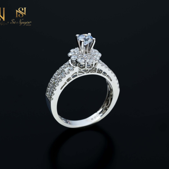NHẪN VÀNG ITALY 750 - MẪU 332