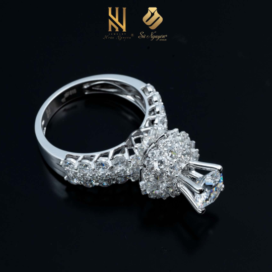 NHẪN VÀNG ITALY 750 - MẪU 342