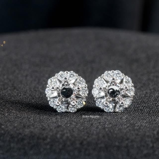 BÔNG TAI VÀNG ITALY 750 - MẪU 101