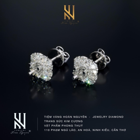 BÔNG TAI VÀNG ITALY 750 - MẪU 103