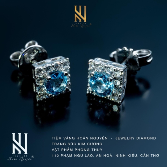 BÔNG TAI VÀNG ITALY 750 - MẪU 123