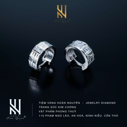 BÔNG TAI VÀNG ITALY 750 MẪU 134