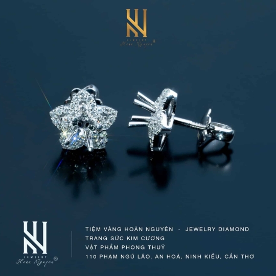 BÔNG TAI VÀNG ITALY 750 MẪU 172