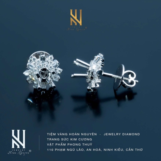 BÔNG TAI VÀNG ITALY 750 MẪU 181