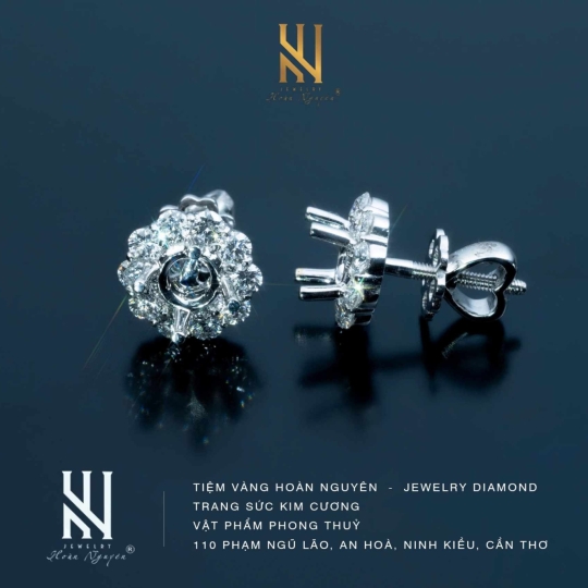 BÔNG TAI VÀNG ITALY 750 MẪU 183