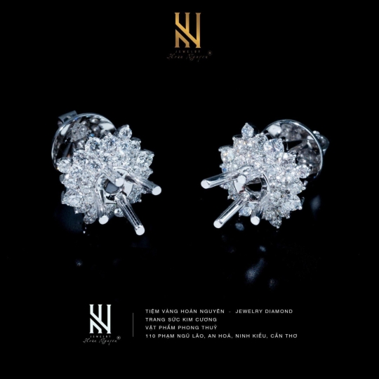 BÔNG TAI VÀNG ITALY 750 MẪU 19