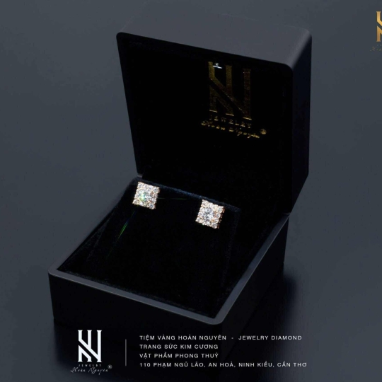 BÔNG TAI VÀNG ITALY 750 MẪU 201