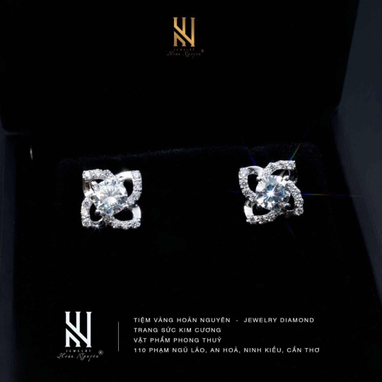 BÔNG TAI VÀNG ITALY 750 MẪU 203