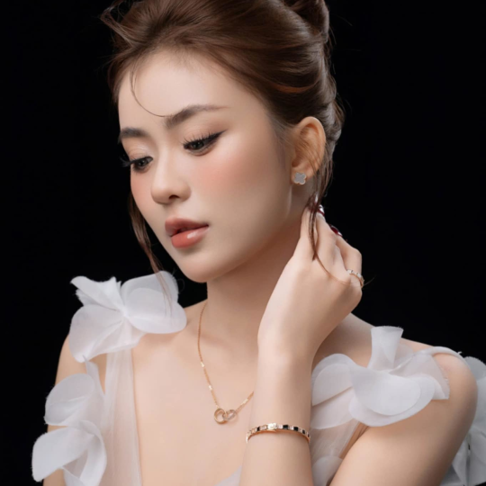 BÔNG TAI VÀNG ITALY 750 MẪU 210