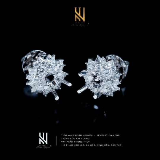 BÔNG TAI VÀNG ITALY 750 MẪU 24