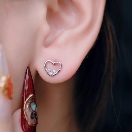 BÔNG TAI VÀNG ITALY 750 - MẪU 69