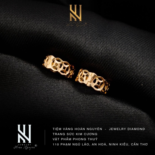 BÔNG TAI VÀNG ITALY 750 - MẪU 77