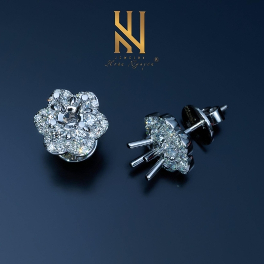 BÔNG TAI VÀNG ITALY 750 - MẪU 78