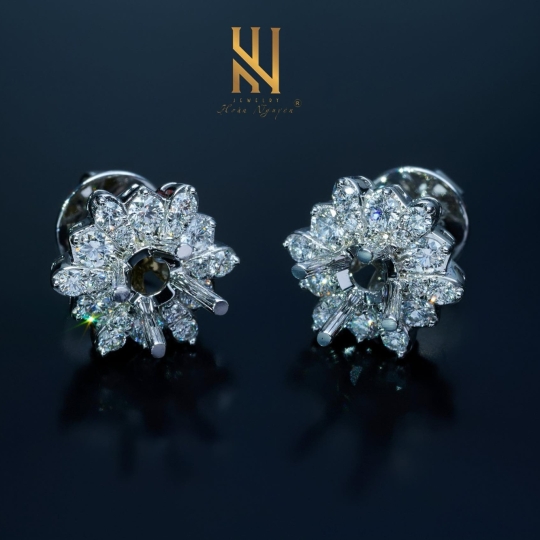 BÔNG TAI VÀNG ITALY 750 - MẪU 80