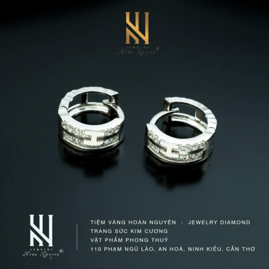 BÔNG TAI  VÀNG Ý 750 - MẪU 54