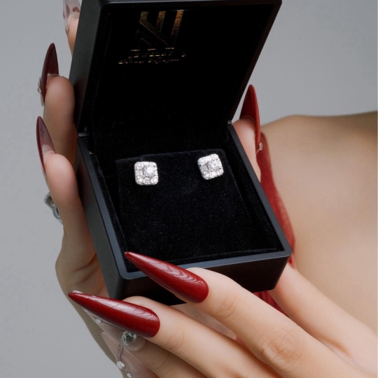 BÔNG TAI VÀNG ITALY 750 - MẪU 104