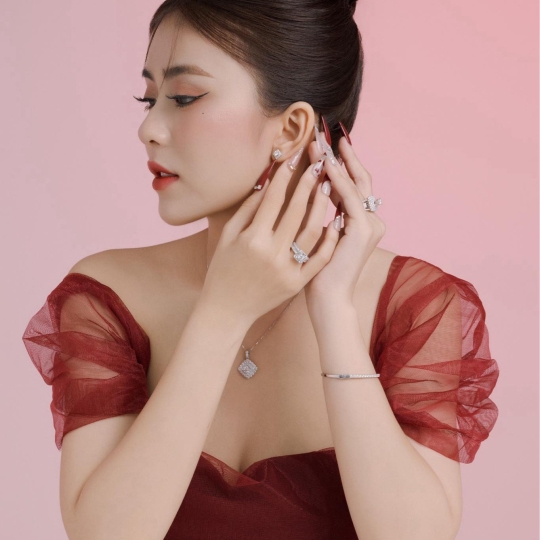 BÔNG TAI VÀNG ITALY 750 - MẪU 105