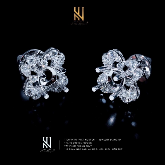 BÔNG TAI VÀNG ITALY 750 - MẪU 109