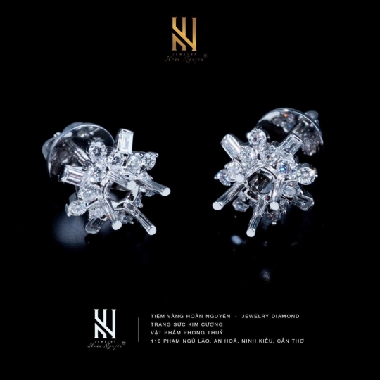 BÔNG TAI VÀNG ITALY 750 - MẪU 111