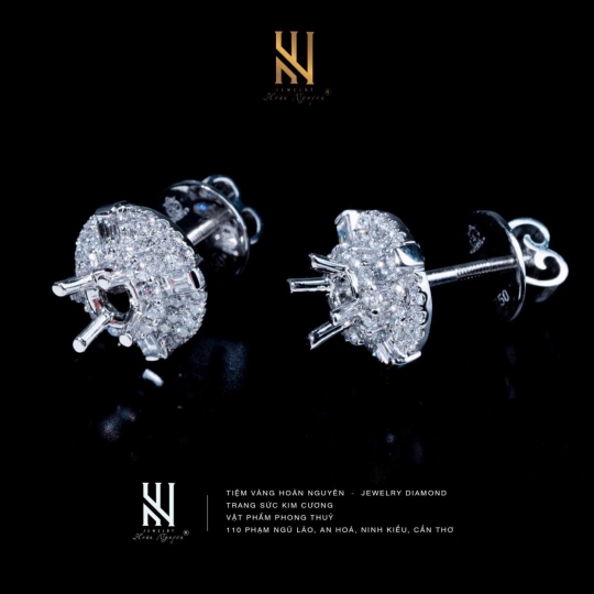 BÔNG TAI VÀNG ITALY 750 - MẪU 112