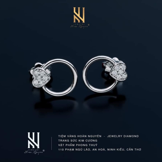 BÔNG TAI VÀNG ITALY 750 - MẪU 70