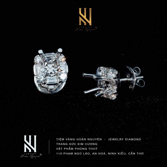 BÔNG TAI VÀNG ITALY 750 - MẪU 71