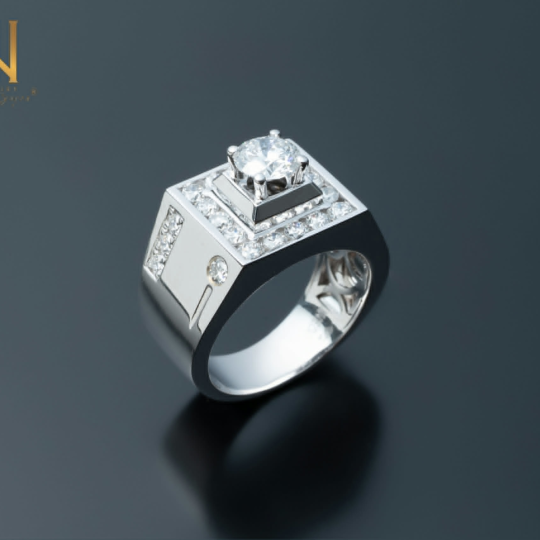 NHẪN VÀNG ITALY 750 - MẪU 317