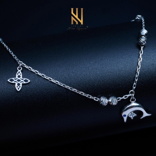 LẮC CHÂN VÀNG ITALY 750 - MẪU 40