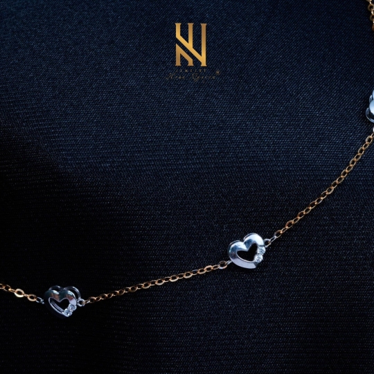 LẮC CHÂN VÀNG ITALY 750 - MẪU 41