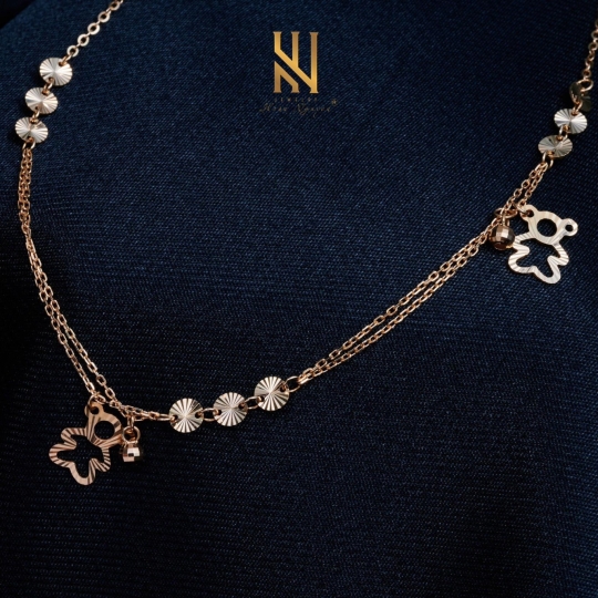 LẮC CHÂN VÀNG ITALY 750 - MẪU 43