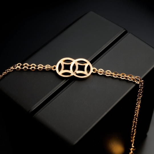 LẮC TAY VÀNG ITALY 750 - MẪU 33