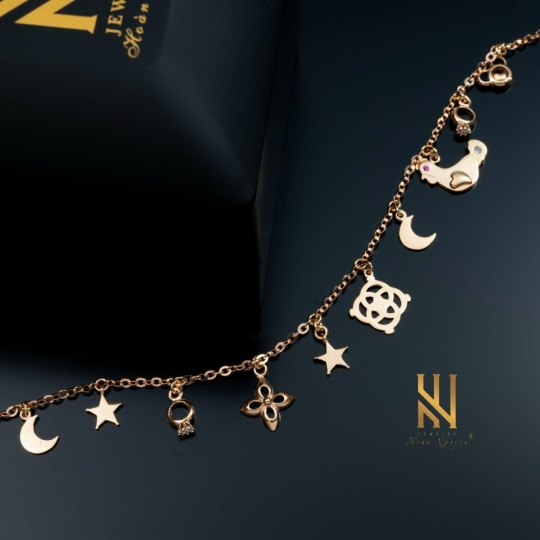 LẮC TAY VÀNG ITALY 750 - MẪU 62