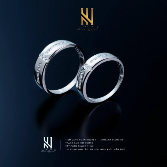 NHẪN CẶP VÀNG ITALY 750 MẪU 4