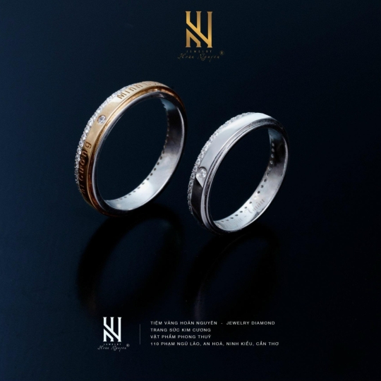 NHẪN CẶP VÀNG ITALY 750 MẪU 7.1