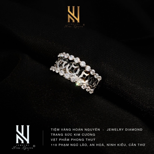 NHẪN  VÀNG ITALY 750 - MẪU 118