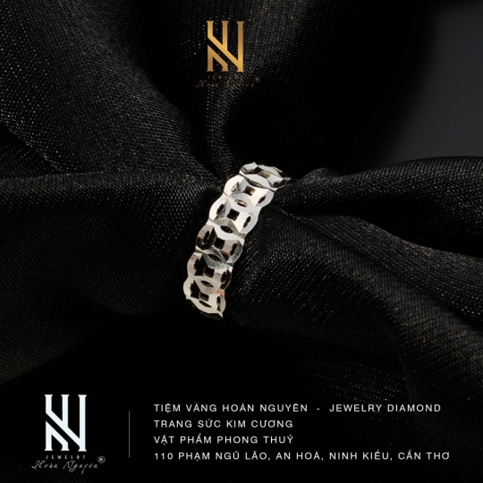 NHẪN VÀNG ITALY 750 - MẪU 121