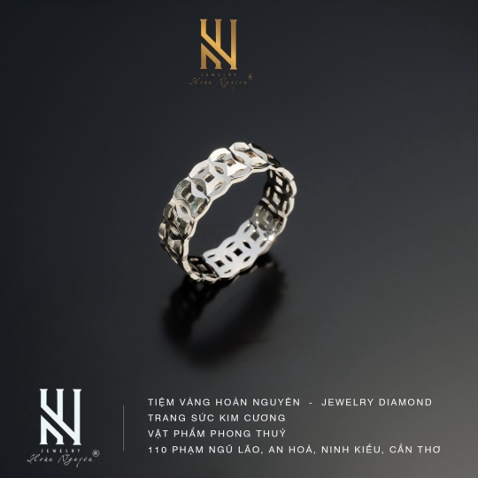 NHẪN VÀNG ITALY 750 - MẪU 122