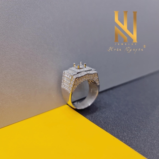 NHẪN VÀNG ITALY 750 - MẪU 140