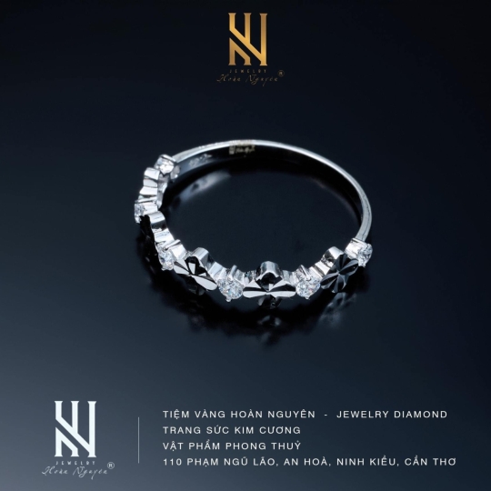 NHẪN VÀNG ITALY 750 - MẪU 143