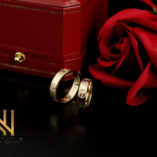 NHẪN VÀNG ITALY 750 - MẪU 18