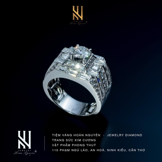 NHẪN VÀNG ITALY 750 - MẪU 194