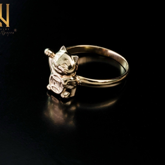 NHẪN VÀNG ITALY 750 MẪU 25